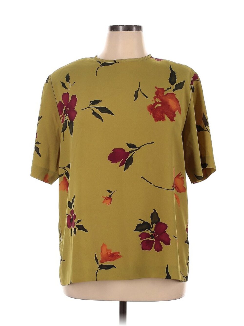Ashley Stewart Size XL Blouse Padded Shoulders (flawed)